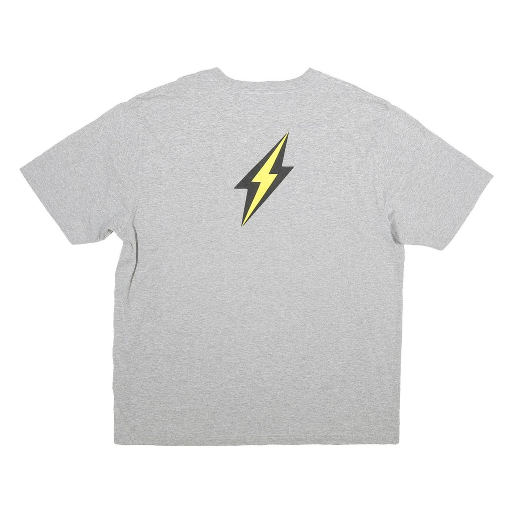 CARHARTT Mens Grey TriVolt Pocket T-Shirt L Short Sleeve Crew Neck Electric Bolt