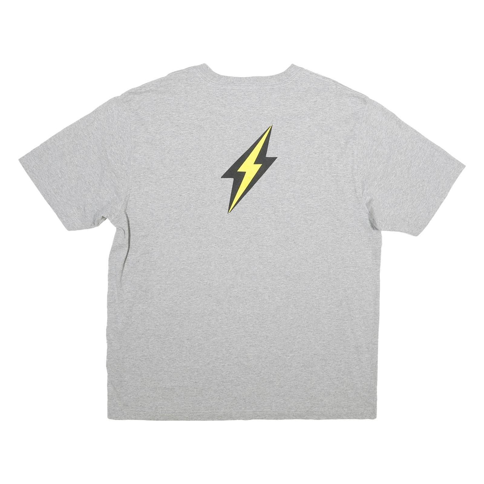 CARHARTT Mens Grey TriVolt Pocket T-Shirt L Short Sleeve Crew Neck Electric Bolt