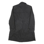 HUGO BOSS Womens Black Cotton Blend Double Breasted Jacket UK 16 Button Closure