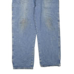 DICKIES Mens Regular Fit Blue Denim Jeans W42 L28 Classic Cotton Blend Zip