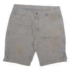 DICKIES Mens Shorts Grey Casual Cargo Workwear 3XL W38 Durable Cotton Blend
