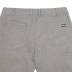 DICKIES Mens Shorts Grey Casual Cargo Workwear 3XL W38 Durable Cotton Blend