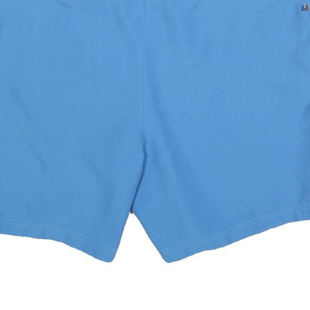 ADIDAS Mens Shorts Blue XL W44 Polyester Sports Casual Elastic Waistband