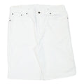 LEVI'S Mens Shorts White Cotton Blend Casual 2XL W38 Stylish Comfortable