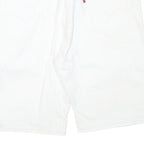 LEVI'S Mens Shorts White Cotton Blend Casual 2XL W38 Stylish Comfortable