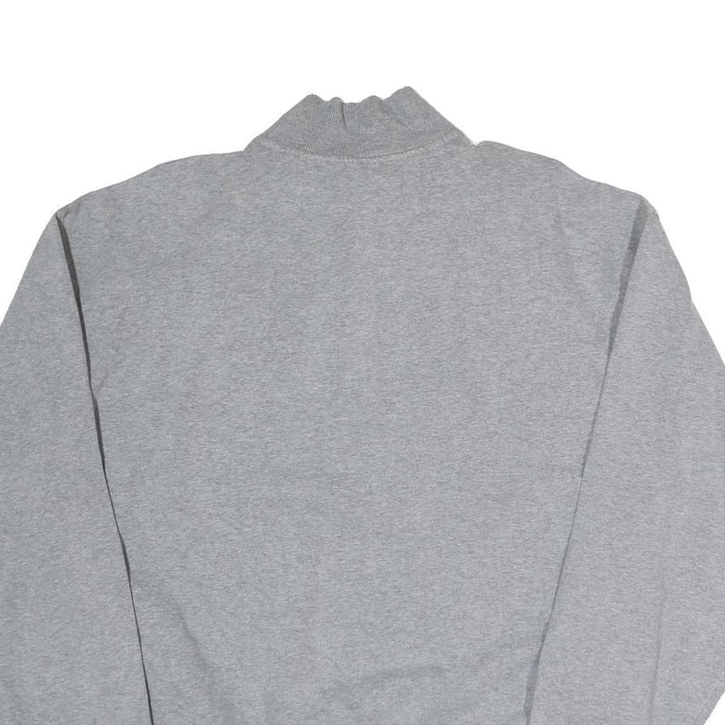 NIKE Mens Grey K-State Track & Field 1/4 Zip M Sweatshirt Sportswear