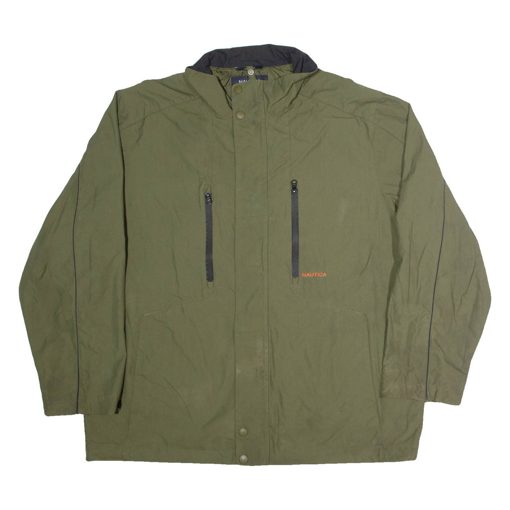 NAUTICA Mens Track Jacket Green XL