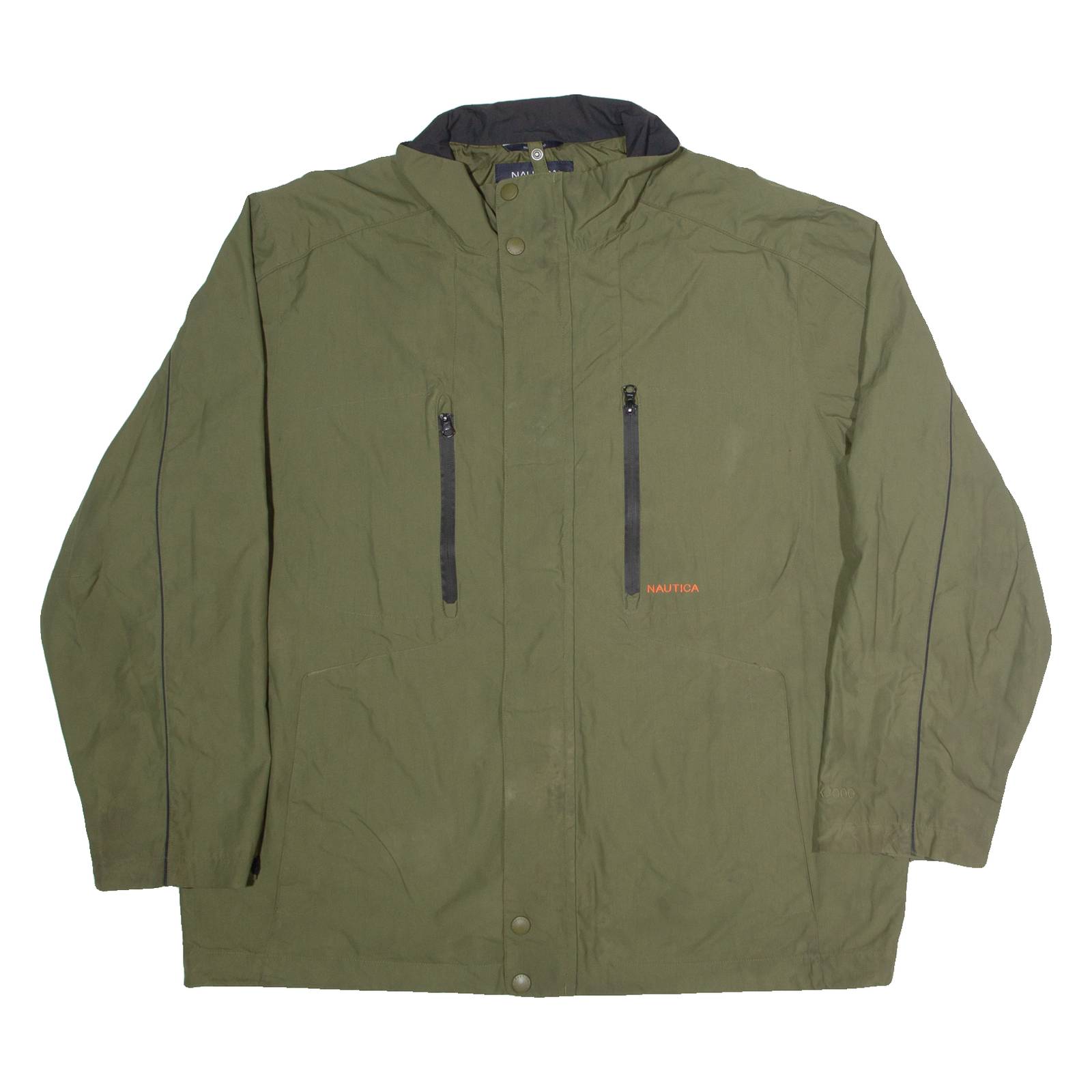 NAUTICA Mens Track Jacket Green XL