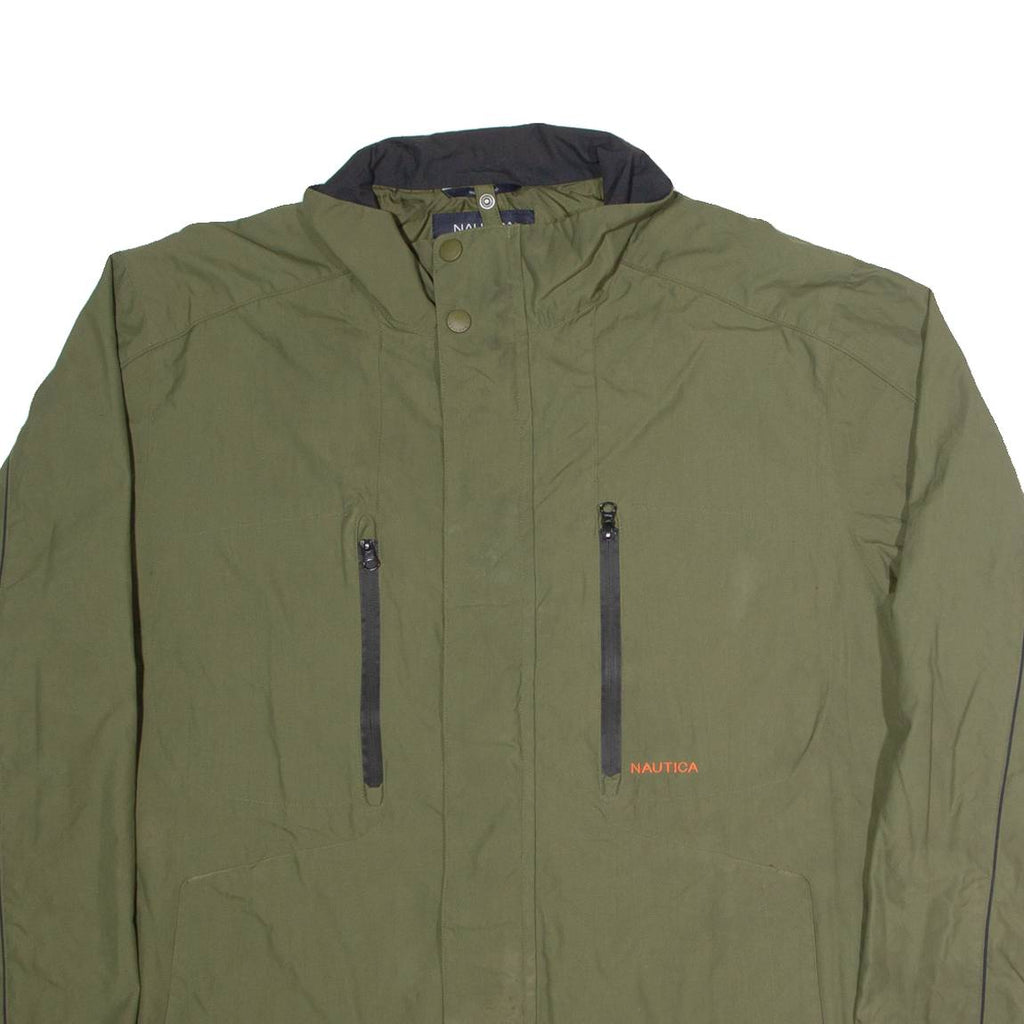 NAUTICA Mens Track Jacket Green XL
