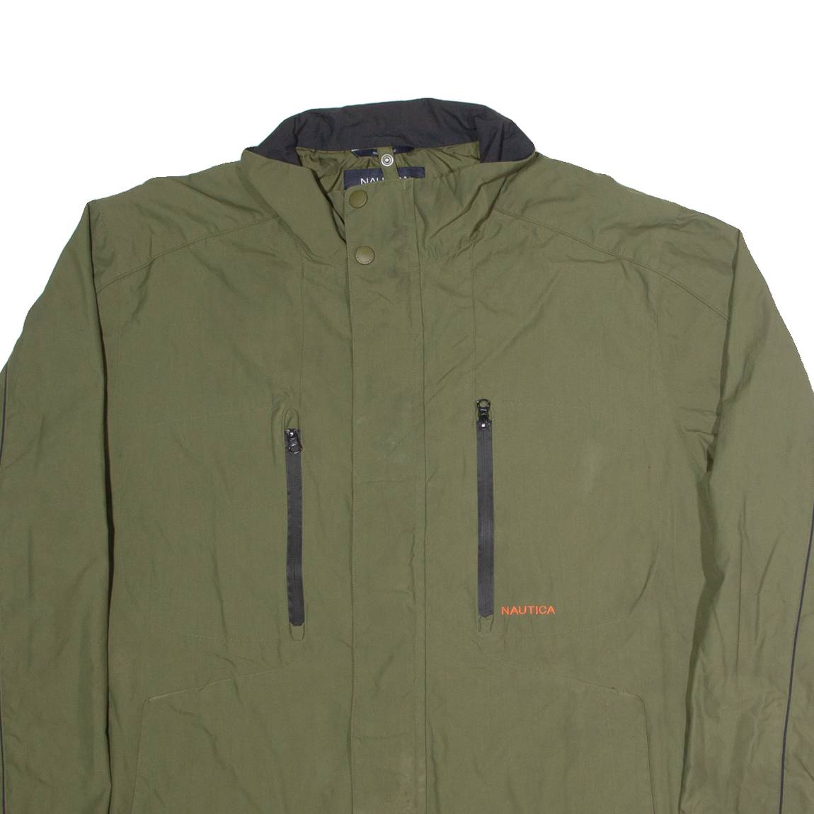 NAUTICA Mens Track Jacket Green XL