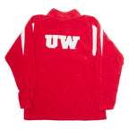 NIKE Mens Fleece Red 1/4 Zip L