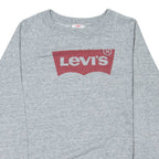 LEVI'S Womens Sweatshirt Grey S