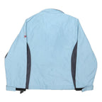 THE NORTH FACE Womens Blue & Grey Outdoor Jacket S Polyester Blend Zip