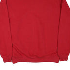 FILA Mens Red Crew Neck M Cotton Blend Sweatshirt Pullover Casual