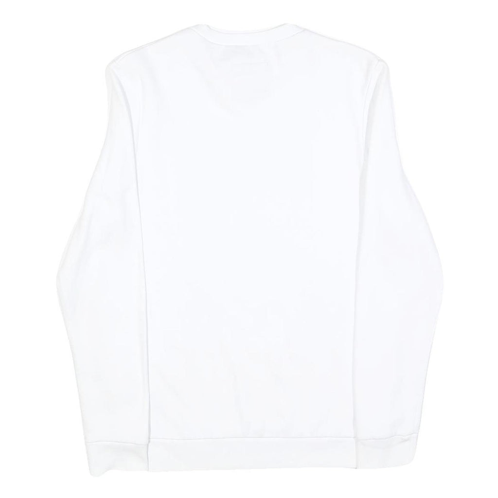 CLOCKHOUSE Mens White Shibuya Worldwide Graphic Crew Neck XS Cotton Sweatshirt