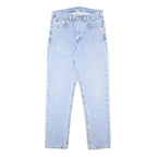 CARHARTT Mens Jeans Blue Regular Straight Denim Light W32 L32 Workwear