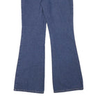 Calvin Klein Womens Regular Fit Flared Denim Blue W27 L29 Classic Zip Jeans
