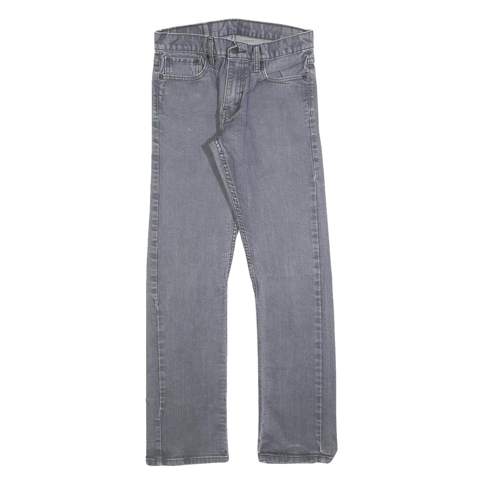 LEVI'S 514 Classic Mens Jeans Blue Classic Straight Denim Medium W30 L32 Zip