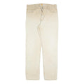 CARHARTT Mens Cotton Blend Beige Relaxed Fit Straight Leg Trousers W34 L32
