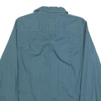 TOMMY HILFIGER Mens Blue Striped Shirt XS Classic Button Down Casual