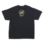PORT & COMPANY Mens Black Eagle Football T-Shirt XL Short Sleeve Crew Neck