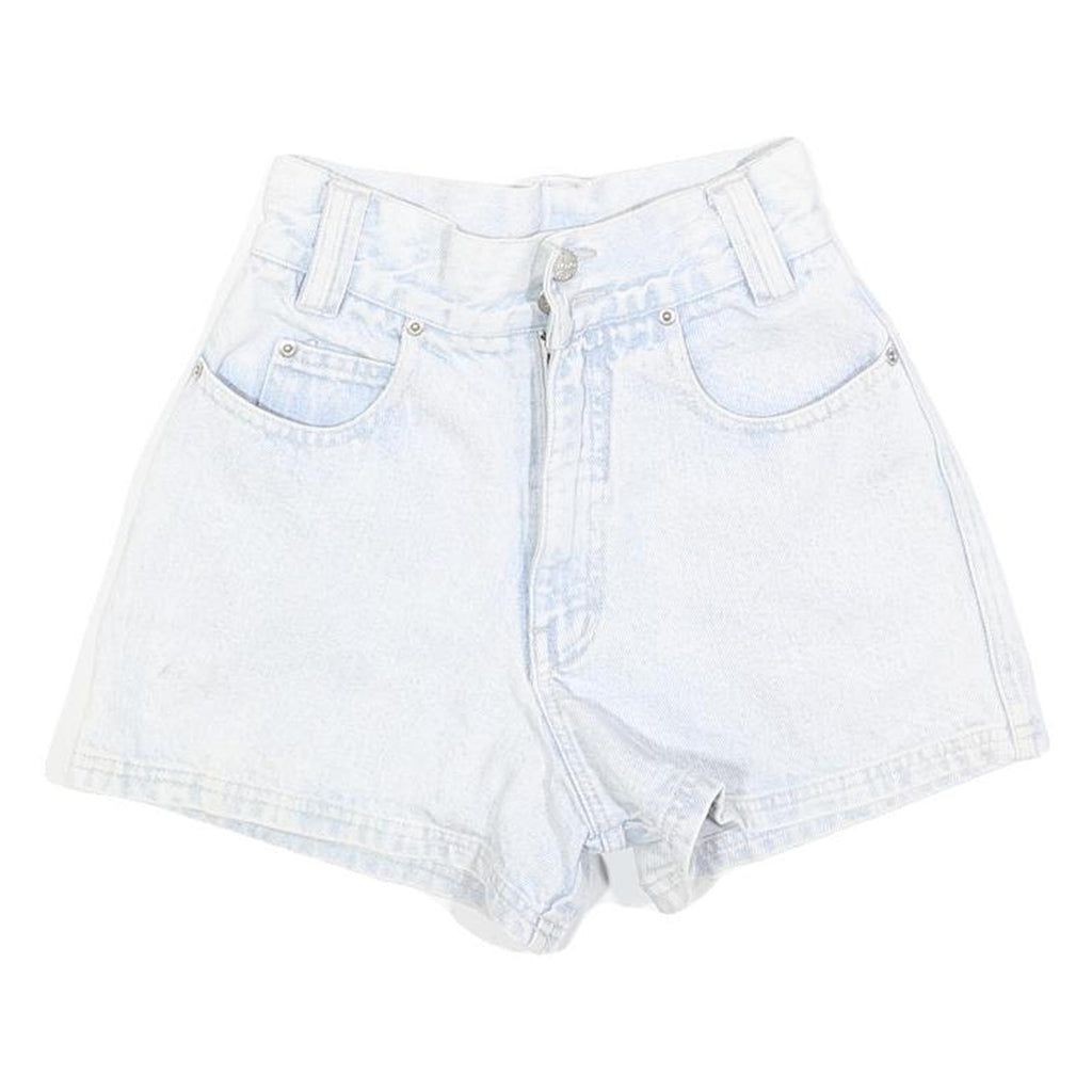 NUOVO Womens Shorts Blue Denim XXS W22 High Waist Casual Summer