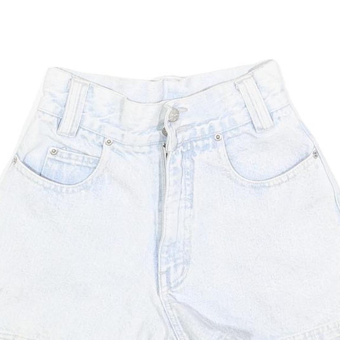 NUOVO Womens Shorts Blue Denim XXS W22 High Waist Casual Summer