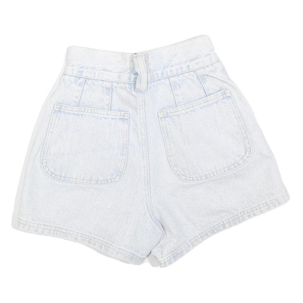 NUOVO Womens Shorts Blue Denim XXS W22 High Waist Casual Summer