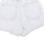 NUOVO Womens Shorts Blue Denim XXS W22 High Waist Casual Summer