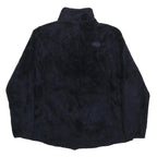 THE NORTH FACE Womens Navy Blue Jacket 2XL Polyester Zip Fleece Casual Outerwear