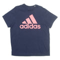 ADIDAS Mens T-Shirt Blue L