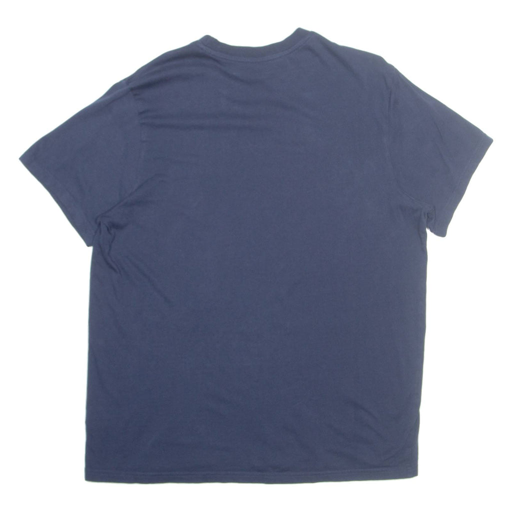 ADIDAS Mens T-Shirt Blue L