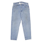 CARHARTT Mens Jeans Blue Relaxed Straight Denim Medium W38 L34 Workwear