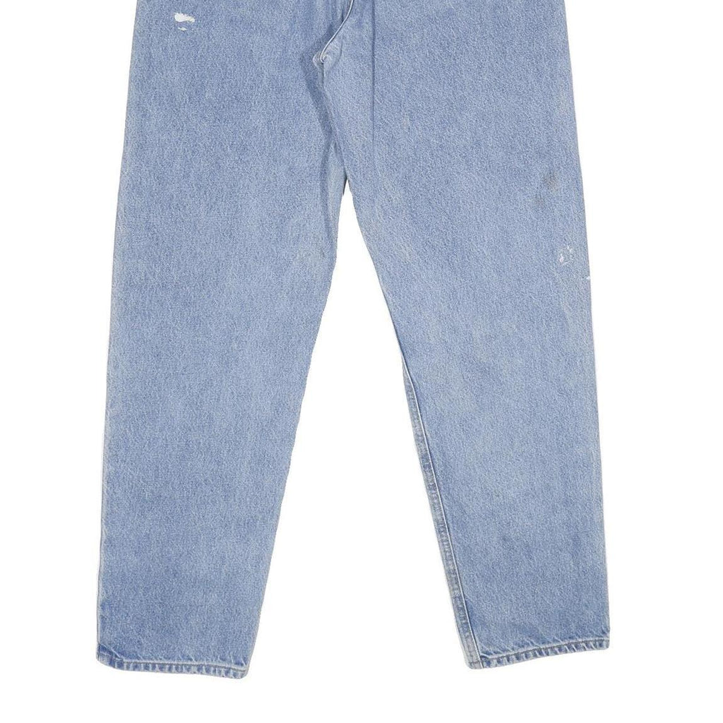 CARHARTT Mens Jeans Blue Relaxed Straight Denim Medium W38 L34 Workwear