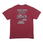 HARLEY DAVIDSON Mens Maroon Graphic T-Shirt L Short Sleeve Crew Neck Bächli