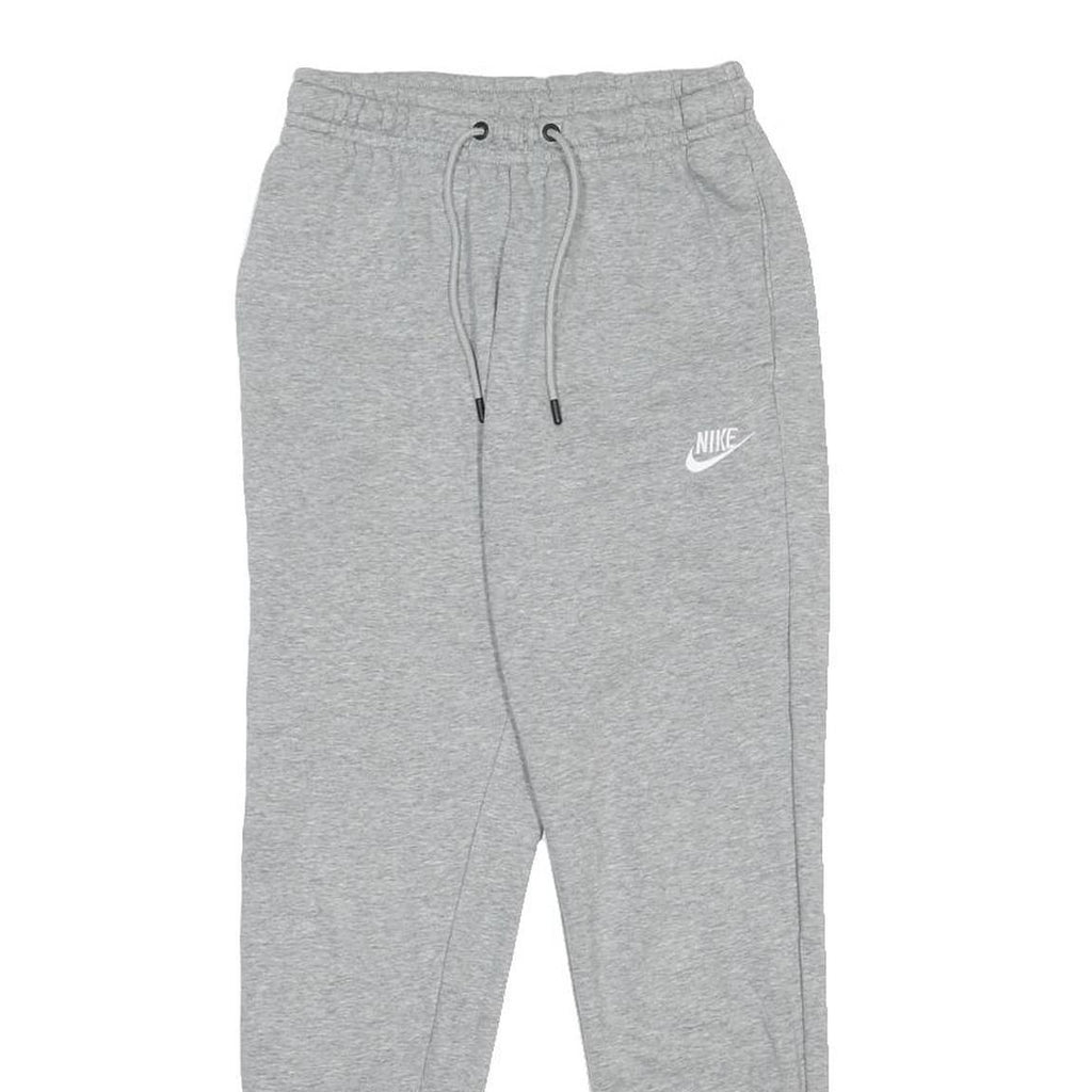 NIKE Womens Joggers Grey XS W24 L26 Slim Tapered Cotton Blend Comfort Casual