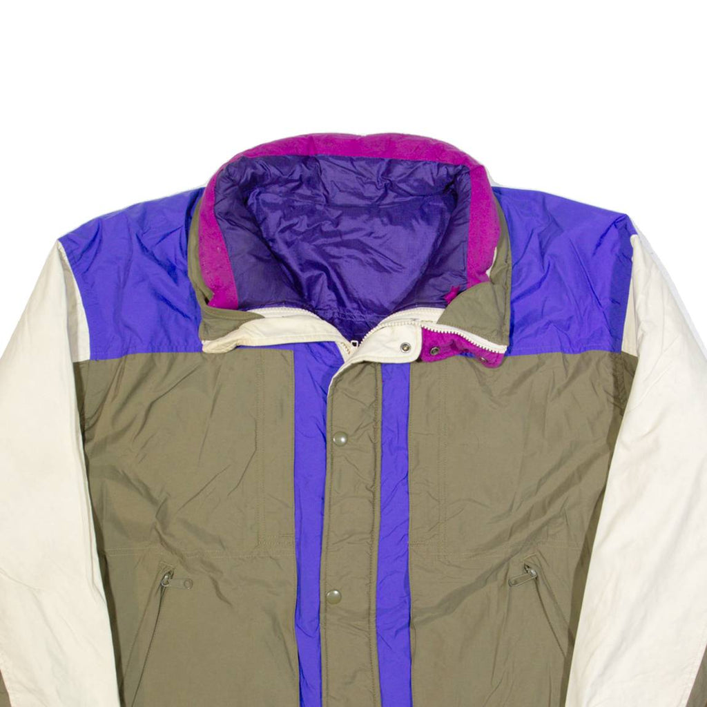 WOOLRICH Mens Jacket Green Colourblock XL