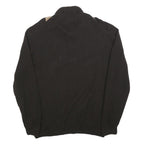 CACHEMIRAS Mens Black Beige & Orange Argyle Patterned Wool Blend Jumper XL Half