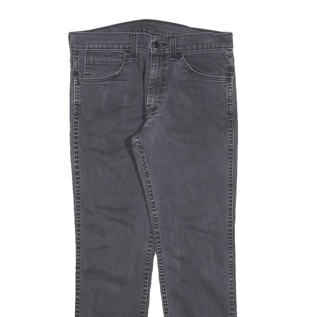 LEVI'S 511 Slim Mens Jeans Black Slim Skinny Denim Medium W32 L30