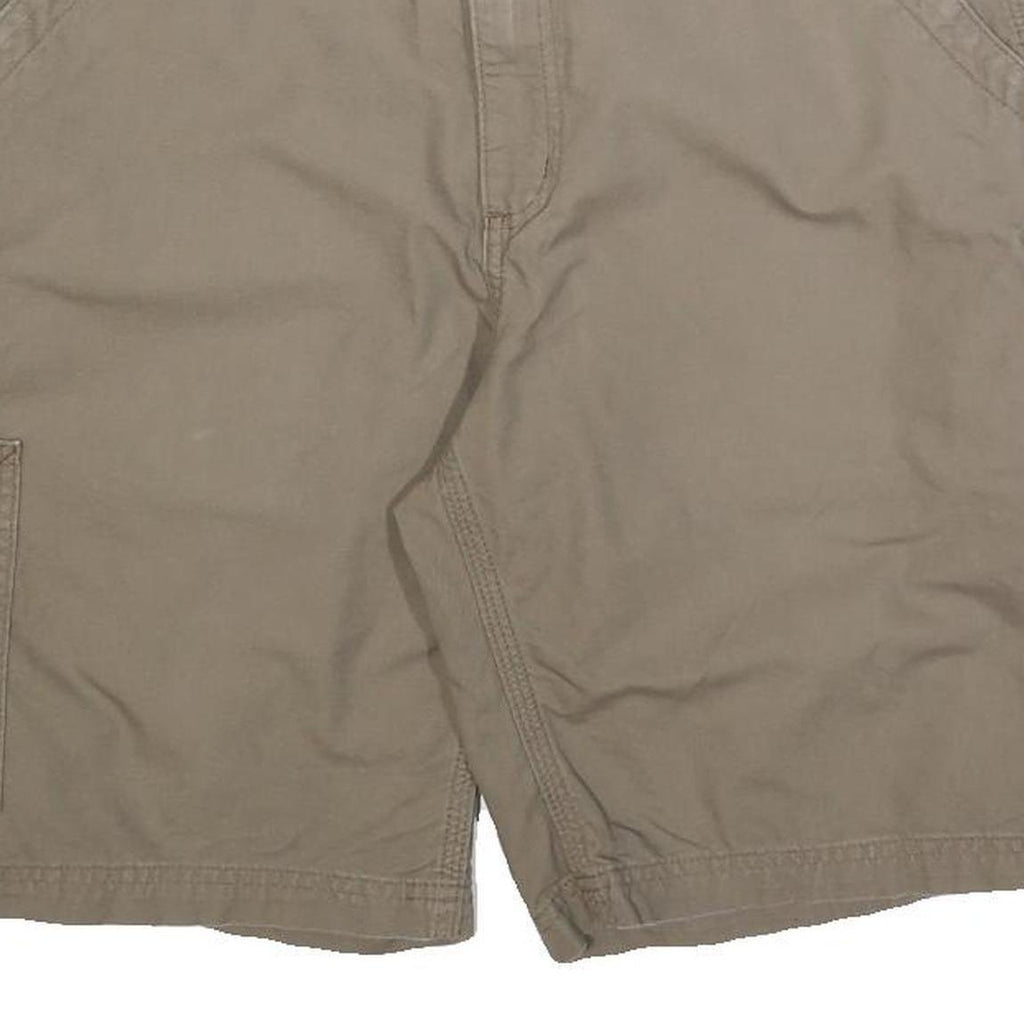 CARHARTT Mens Shorts Beige Casual M W34 Durable Workwear Pockets