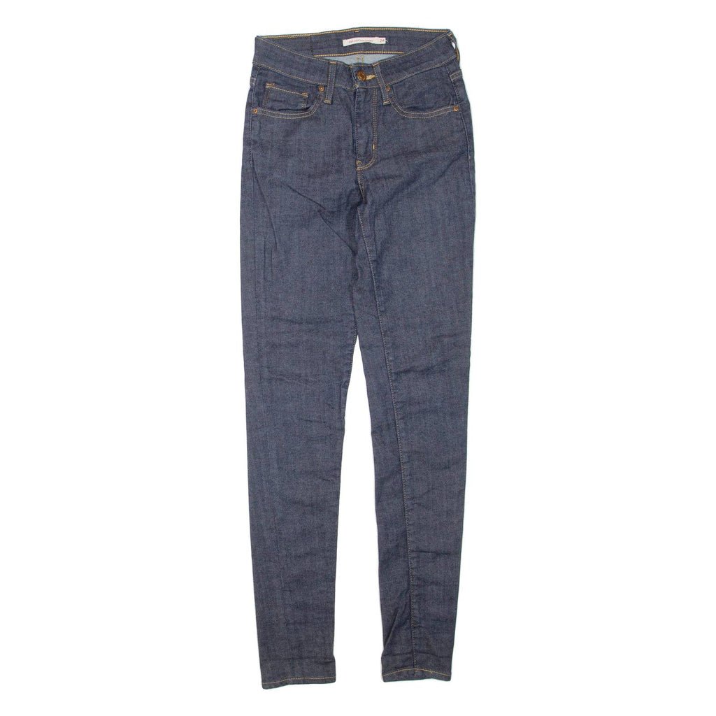 LEVI'S 721 High Rise Womens Jeans Blue Regular Skinny W24 L30