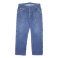 WRANGLER Mens Jeans Blue Regular Straight Denim Medium W34 L29 Classic Style