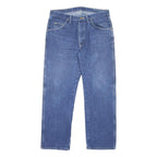 WRANGLER Mens Jeans Blue Regular Straight Denim Medium W34 L29 Classic Style