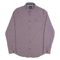 GUESS Jefferson Super Slim Fit Mens Shirt Red Check Long Sleeve XL