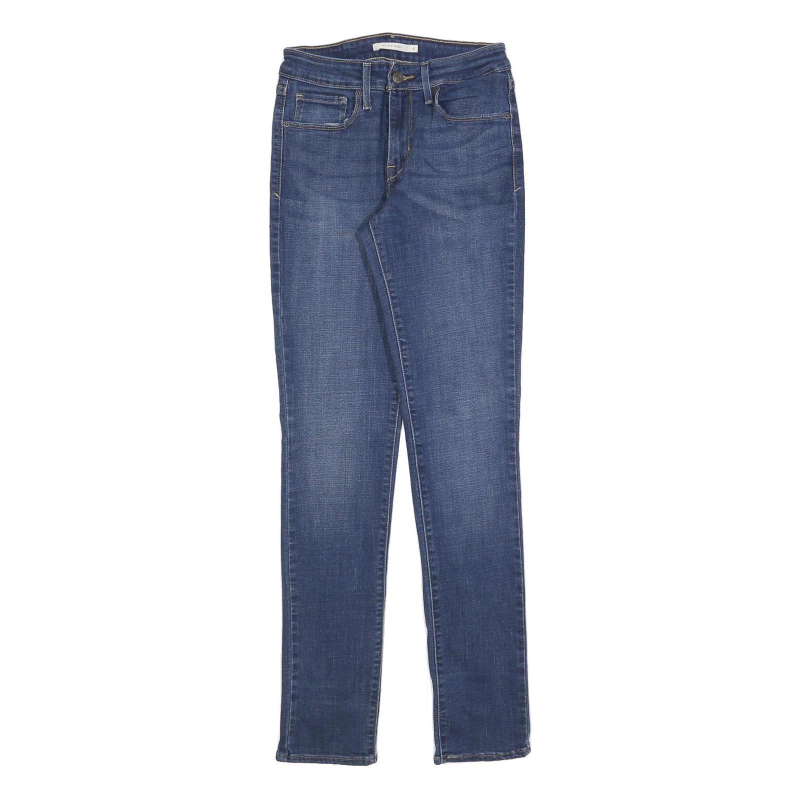 LEVI'S Womens Jeans Blue Slim Skinny Denim Medium Wash W27 L32