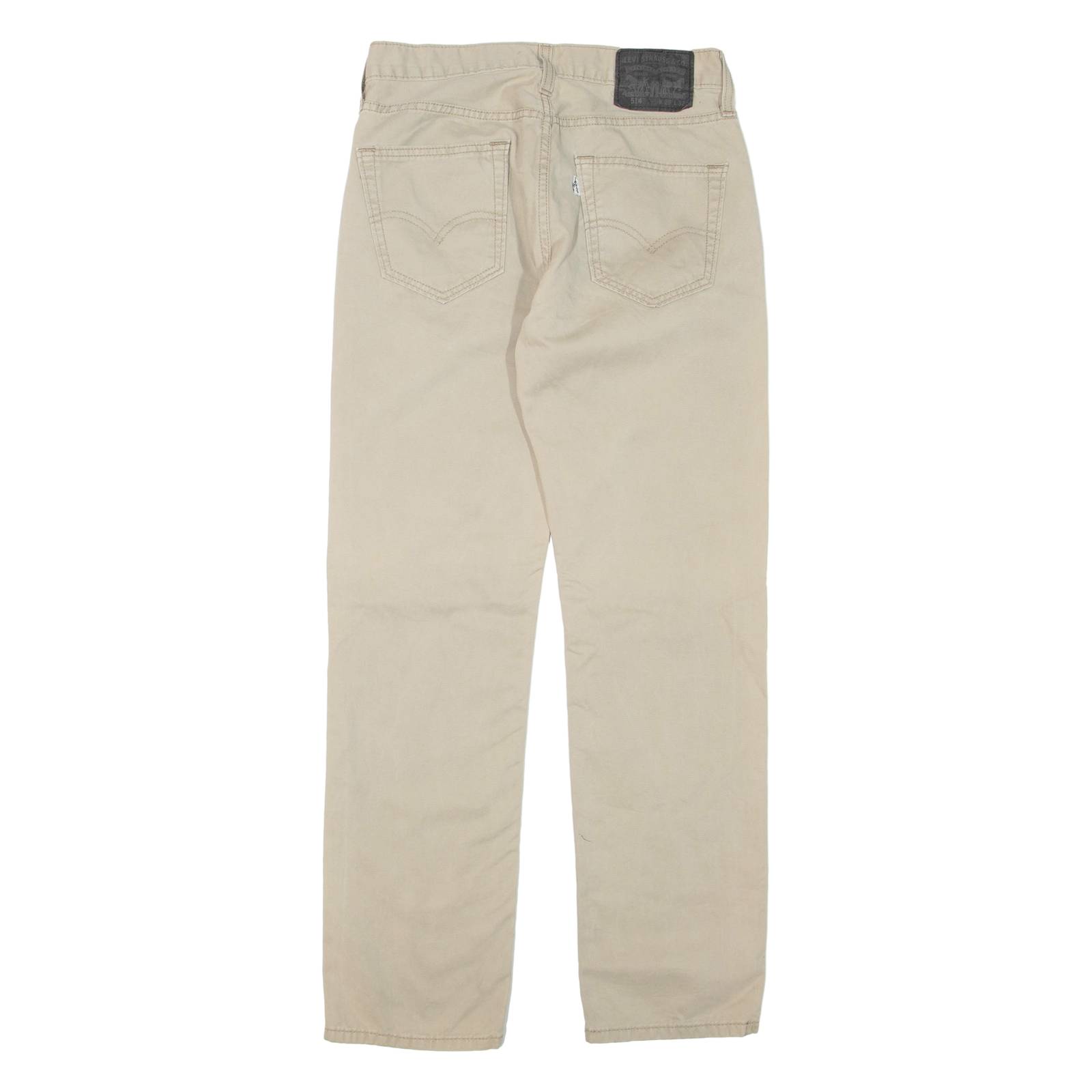 LEVI'S 514 Mens Trousers Beige Regular Straight W29 L32