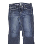 MAURICES Womens Regular Fit Blue Denim Jeans W32 L32 Comfort Cotton Blend Zip