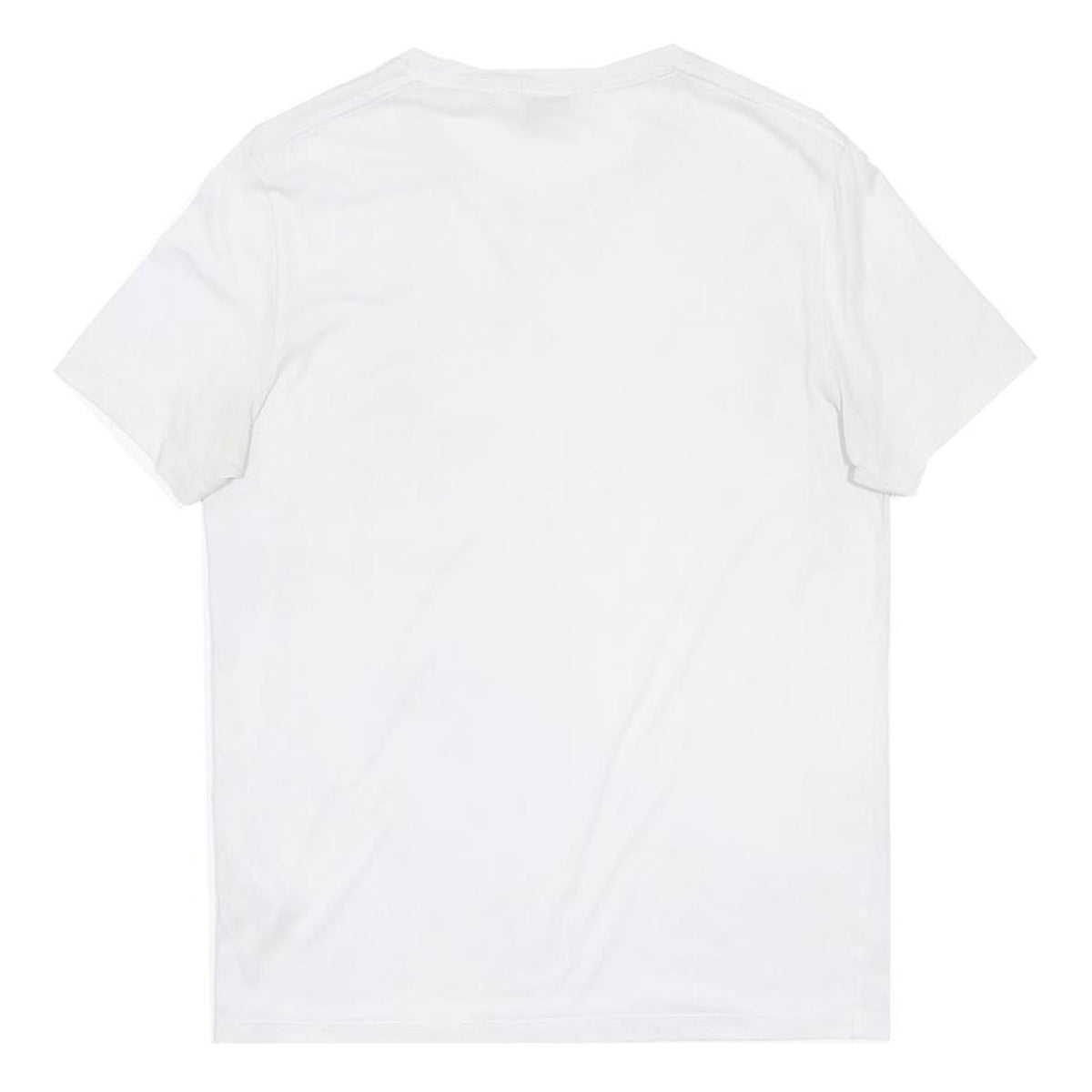 HUGO BOSS Mens White Plain T-Shirt M Short Sleeve Crew Neck Minimal Logo