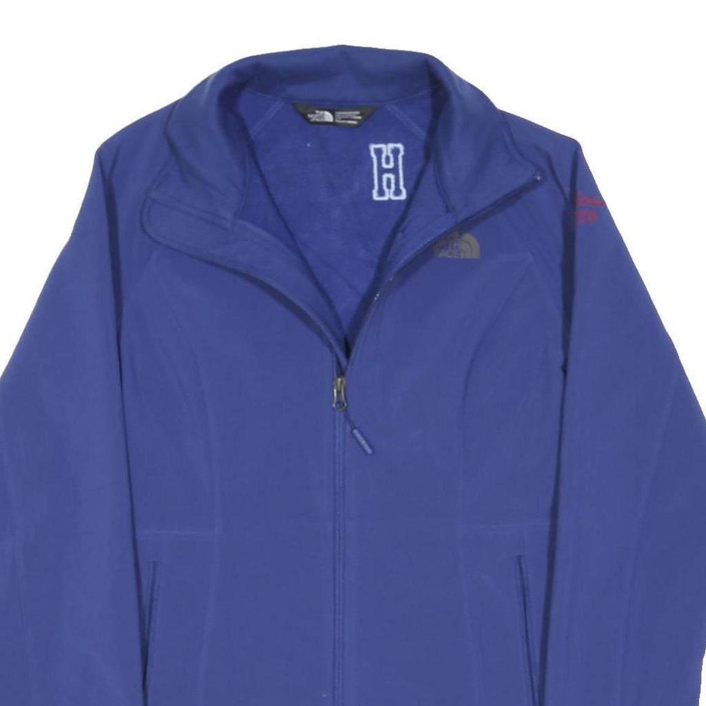 THE NORTH FACE Womens Blue Polyester Blend Zip Jacket S Outdoor Activewear