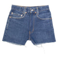 LEVI'S 517 Cut Off Womens Denim Shorts Blue S W26